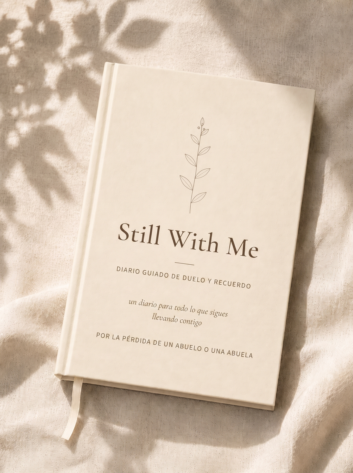 Diario de duelo Still With Me — por la pérdida de un abuelo o una abuela