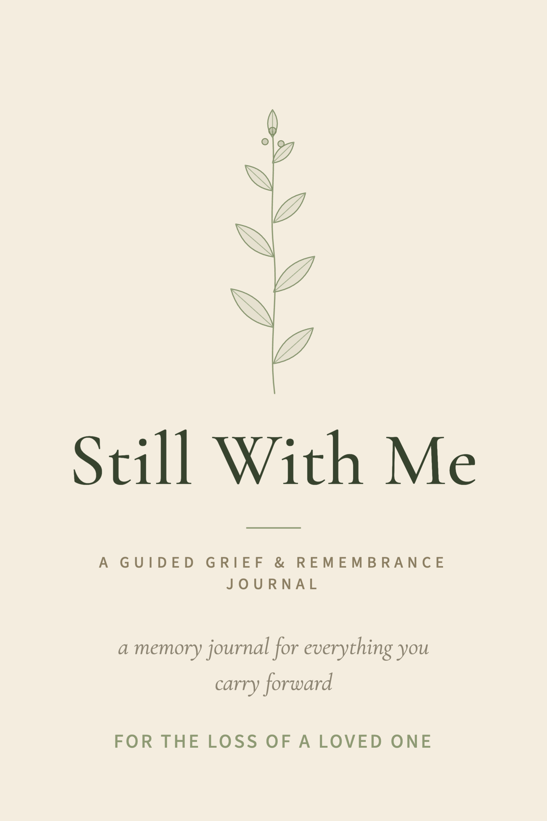 Still With Me journal front cover
