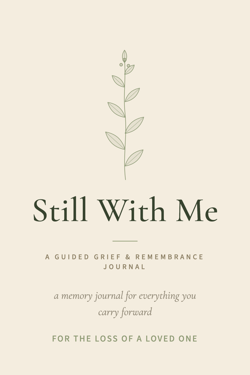 Still With Me journal front cover
